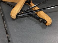 画像4: 1910-20's Wood & Steel Hanger  【2本セット】 (4)