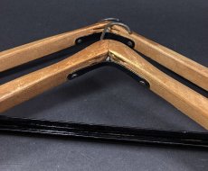 画像9: 1910-20's Wood & Steel Hanger  【2本セット】 (9)