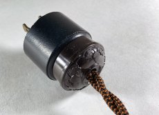 画像3: 1920's【HUBBELL】  “2-way” Black Electric Plug (3)