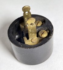 画像4: 1920's【HUBBELL】  “2-way” Black Electric Plug (4)