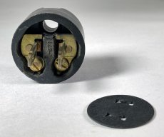 画像6: 1920's【HUBBELL】  “2-way” Black Electric Plug (6)