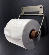 画像2: 1910-1920's “Solid Brass” Toilet Paper Holder (2)