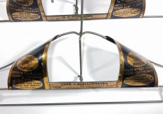 画像4: Early 1920's  "THE WING HANGER"Steel Wire Advertising Hanger  【3本セット！！】 (4)