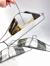 画像10: Early 1920's  "THE WING HANGER"Steel Wire Advertising Hanger  【3本セット！！】 (10)