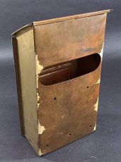 画像9: 1920-30's "CORBIN LOCK CO."  Brass Wall Mount Mail Box  【鍵付き】 (9)