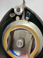 画像12: 1940's Machine Age "BIG-INCH" Iron Tape Dispenser (12)