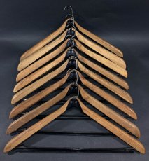 画像8: 1910-20's　 ☆Grand Rapids Showcase Co.☆　 Wood & Steel Hanger  【8本セット】 (8)