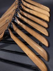 画像11: 1910-20's　 ☆Grand Rapids Showcase Co.☆　 Wood & Steel Hanger  【8本セット】 (11)