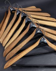 画像2: 1910-20's　 ☆Grand Rapids Showcase Co.☆　 Wood & Steel Hanger  【8本セット】 (2)