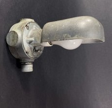 画像1: 1940's Industrial Wall Lamp (1)