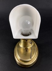 画像3: 1920-30's Art Deco "Brass" Bathroom Lamp  (3)