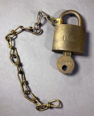 画像1: Brass Padlock (1)