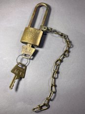 画像1: Brass Padlock (1)