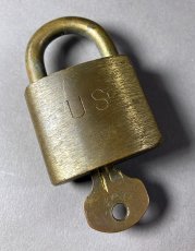 画像1: Brass Padlock (1)