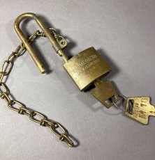 画像2: Brass Padlock (2)