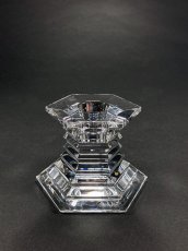 画像2: 【Bacarrat】 Crystal mini Candle Holder (2)
