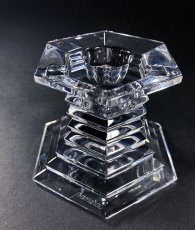 画像1: 【Bacarrat】 Crystal mini Candle Holder (1)