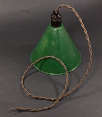 画像3: 1940-50's "Enamel Shade" Pendant Lamp (3)