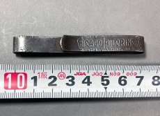 画像5: 1900-20's  【CHICAGO TAILORING CO.】 Steel "BELT CLIP" (5)