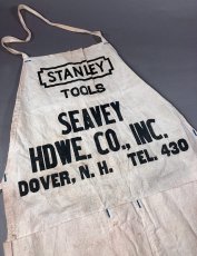 画像2: "Stanley Tools" Advertising Cotton Apron  【Dead Stock】 (2)