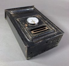 画像7: 【CORBIN LOCK CO.】 1920-30's Brass Wall Mount Mail Box with Thermometer (7)