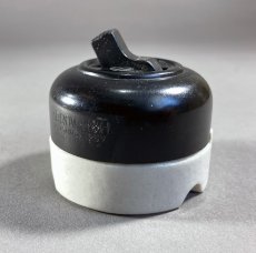 画像3: 1930's "BLACK×WHITE" Switch  【Dead-Stock】 (3)