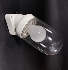 画像2: 1930's German Glass＆Porcelain Wall Light (2)