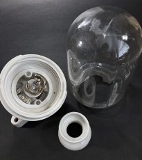 画像5: 1930's German Glass＆Porcelain Wall Light (5)