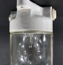 画像2: 1940-50's German Glass＆Porcelain Ceiling/Wall “MINI” Light (2)