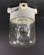 画像3: 1940-50's German Glass＆Porcelain Ceiling/Wall “MINI” Light (3)