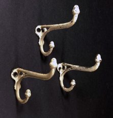 画像2: 【3-set】1900's Cast Iron "Hat＆Jacket" Hooks (2)