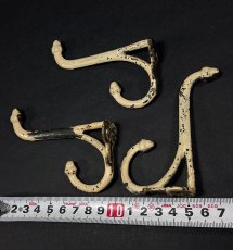 画像3: 【3-set】1900's Cast Iron "Hat＆Jacket" Hooks (3)