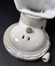 画像6: 1930-40's Art Deco Porcelain Bathroom Lamp (6)