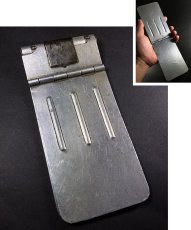 画像1: 1920-30's “超ミニ” Aluminum Clipboard (1)