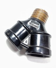 画像1: 1910-20’s 【HEMCO】Bakelite Double Socket Splitter (1)