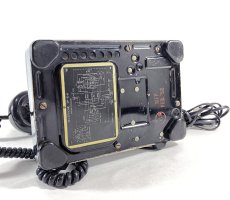 画像12: - 実働品 - （ひかり電話可） Early 1950's U.S.ARMY Chromed Telephone 【BLACK × SILVER】 (12)