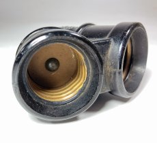 画像3: 1910-20’s 【HEMCO】Bakelite Double Socket Splitter (3)