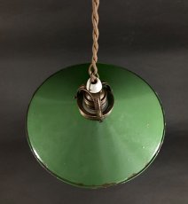 画像2: 1920's Germany "Enamel Shade" Pendant Lamp (2)