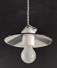 画像4: 1920's German-Deco "Enamel" Pendant Lamp (4)