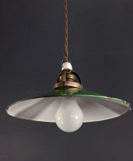 画像4: 1920's Germany "Enamel Shade" Pendant Lamp (4)