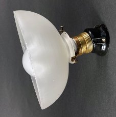 画像2: 1920-30's German Art Deco “Satin Glass” MINI Wall Light (2)