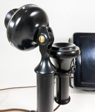 画像5: - 実働品 -  “Fully Restored”  1920's ☆Western Electric☆ - 50AL -   Candlestick Telephone with Ringer Box (5)