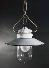 画像2: 1930's German Deco Pendant Light (2)