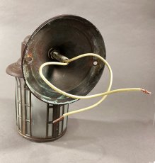画像7: 1940-early 1950's  Copper Porch Lamp (7)