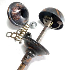 画像10: ☆BELL☆PUSH☆  1900's "COMBINATION"  Door Knob ＆ BELL (10)