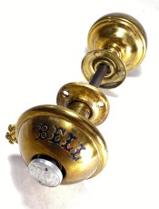 画像4: ☆BELL☆PUSH☆  1900's "COMBINATION"  Door Knob ＆ BELL (4)