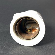 画像3: 1920-30’s Porcelain Socket Adapter w/ Outlets (3)