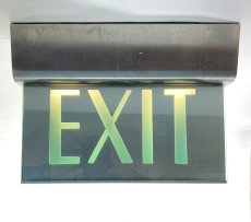 画像3: ☆Very!! Art Deco☆  1930's "EXIT" Light Sign (3)