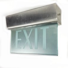 画像6: ☆Very!! Art Deco☆  1930's "EXIT" Light Sign (6)