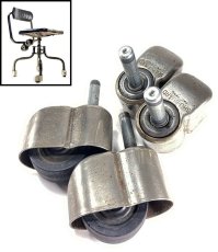 画像1: -☆SHU-GUARD☆-  1930's Roller Caster Wheels (1)